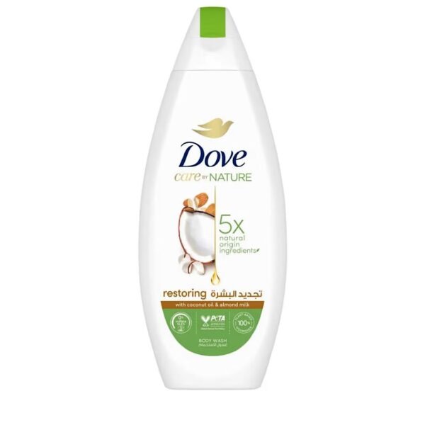 Dove Care by Nature Restoring Body Wash – Coconut Oil & Almond Milk
