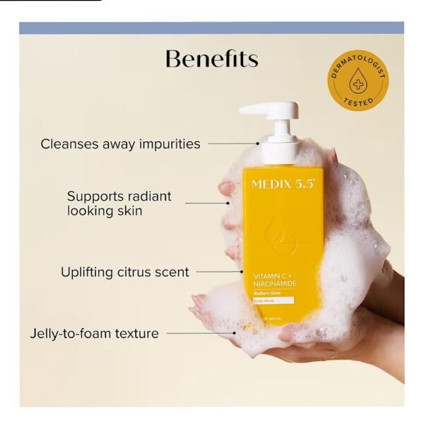 WhatsApp Image 2026-01-09 at 3.32.19 PM (1) Medix 5.5 Vitamin C + Niacinamide Body Wash
