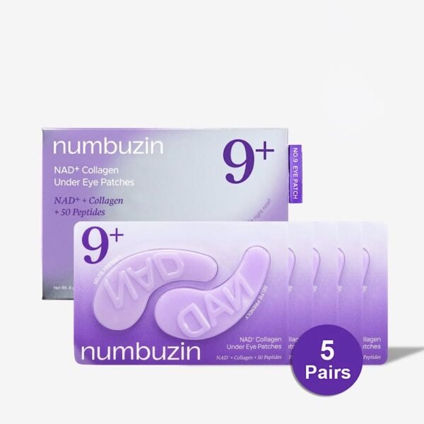 Numbuzin No.9 NAD+ Collagen Under Eye Patches