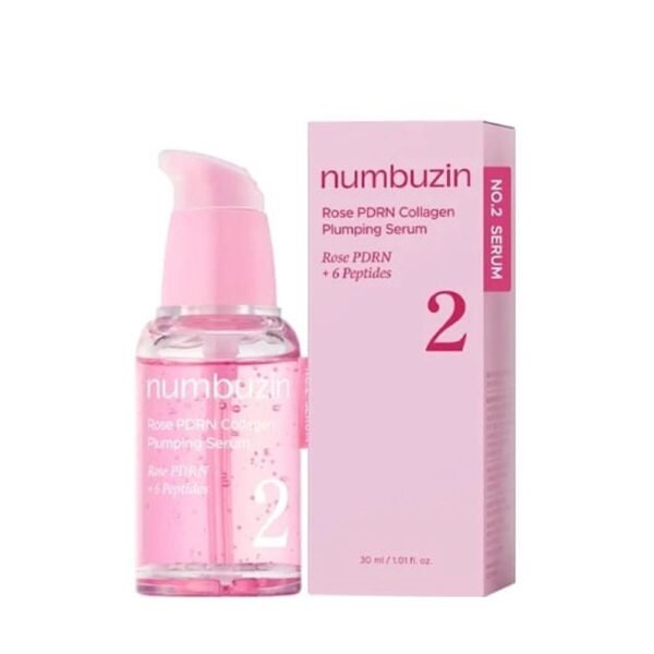 Numbuzin No.2 Rose PDRN Collagen Plumping Serum