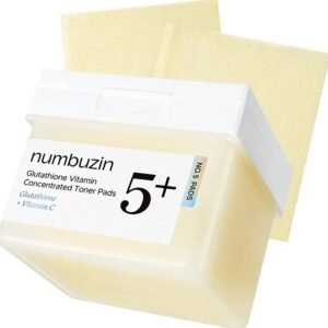 Numbuzin No.5+ Glutathione Toner Pads