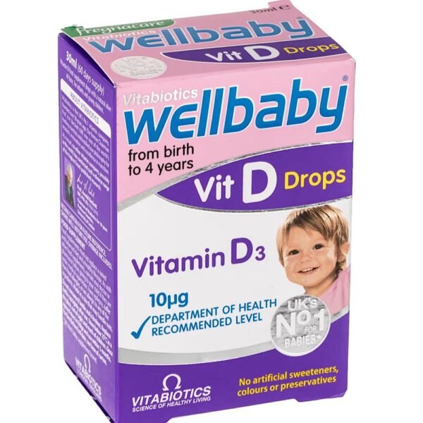 Vitabiotics Wellbaby Vitamin D3 Drops